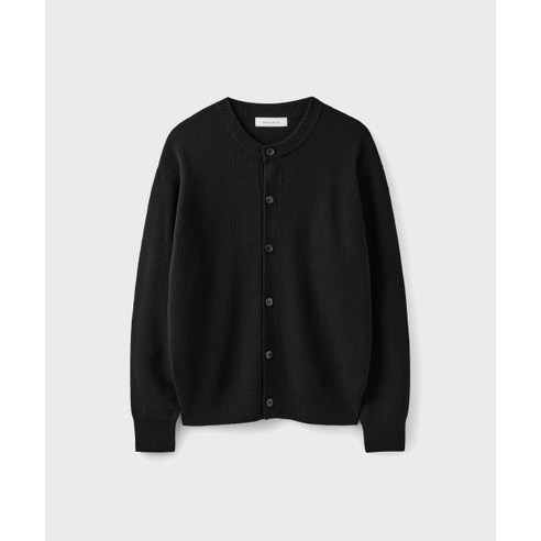 유니온블루 SOLID CROP CARDIGAN [블랙]