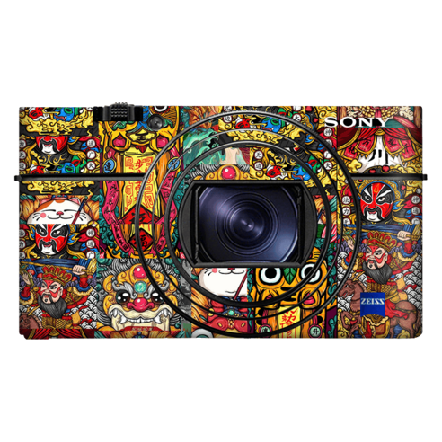 소니 RX100M6 카메라 바디 스킨 3M 프로텍터 필름 패션 클래식 랩 스킨 데칼 커버 케이스, 옵션 07