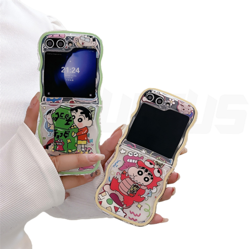 짱구의 매력과 실용성이 조화된 CASEJ 짱구 물결케이스