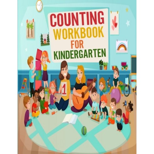Counting activity book for kindergarten: Book with exercises and activity for kids / Counting exerci... Paperback, M&A Kpp, English, 9785325700859