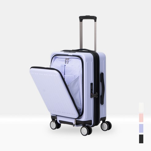 여행의 설렘을 담아, 트윈 기내용 캐리어와 함께