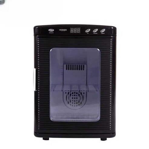 미니 컬러 냉장고 온장고 빵발효 씨앗 발아 자동온도조절 조명, 3. 블랙