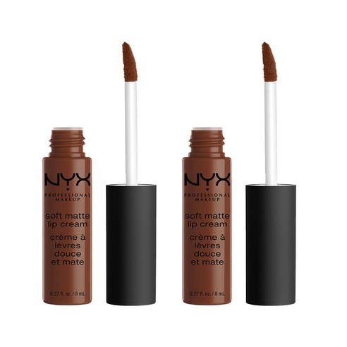 엔와이엑스 소프트 매트 립 크림 8ml, 2개, Berlin