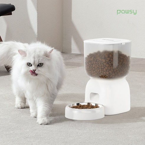파우시 강아지 고양이 자동급식기 3L은 신선한 식사 제공을 위한 편리한 급식기
