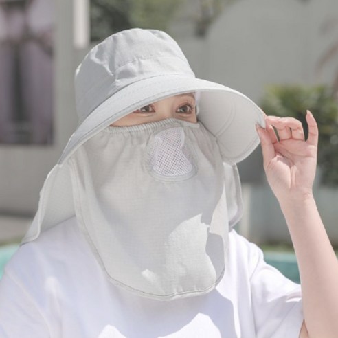 자외선과의 전쟁, 이제 그만! 밭일 필수템 쥬니버스 햇빛가리개 모자 솔직 후기 밭일모자