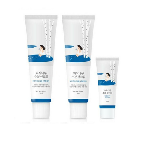 라운드랩 자작나무 수분 선크림 SPF50+ PA++++, 120ml, 1개