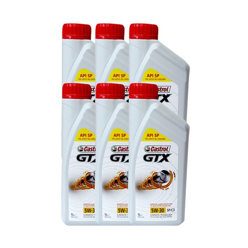 캐스트롤 GTX SN C3 5W30 1리터 X 6개, 1L