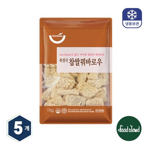 세미원 북경식 찹쌀 꿔바로우 (소스미포함), 5개, 1kg