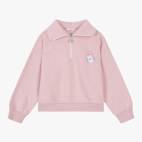 겨울 패션의 필수 아이템, 로엠걸즈 슈야 카라 반집업 스웻셔츠