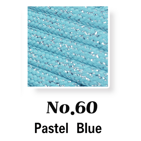 5.0mm 100yard 실버 글로시 대용량 촘촘 우동실 청키스트링 소프트 폴리에스터 우동끈 가벼운실 타래발송, 1개, No.60
