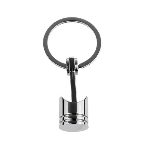 새로운 피스톤 열쇠 고리 자동차 엔진 열쇠 고리 Keyfob 독특한 키 체인 펜던트 선물, 금속