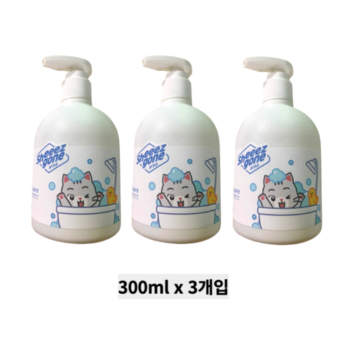 쉬즈곤 부스트 고양이 샴푸, 300ml, 1개