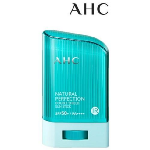 AHC 2022년 제조 내추럴 더블 쉴드 22g (초록색) 선스틱, 4개