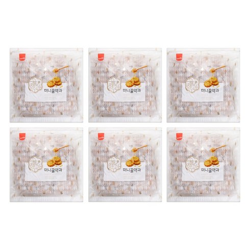 삼립 미니 꿀약과, 1kg, 6개