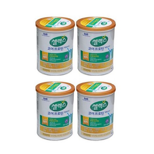 매일유업 셀렉스 코어 프로틴 락토프리 304g 4통+ 텀블러(350ml) 포함, 4개