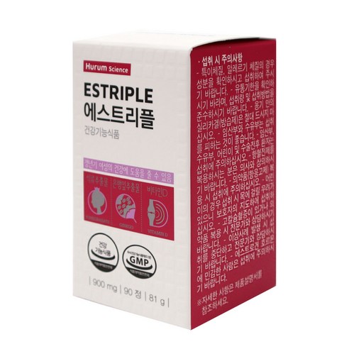 중년 여성 갱년기 호르몬 에스트로겐 영양제 90정