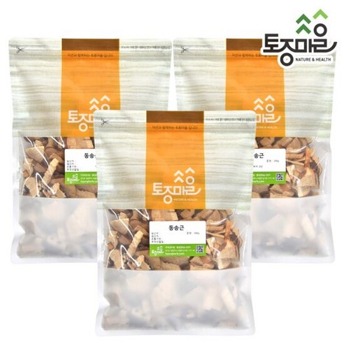 [토종마을]국산 동송근(소나무뿌리) 300g X 3팩, 3개