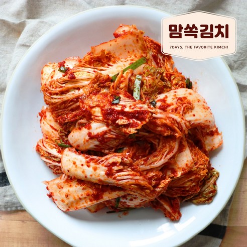 맘쏙김치 (100%국내산) 경상도 국밥집 겉절이, 2kg, 5개