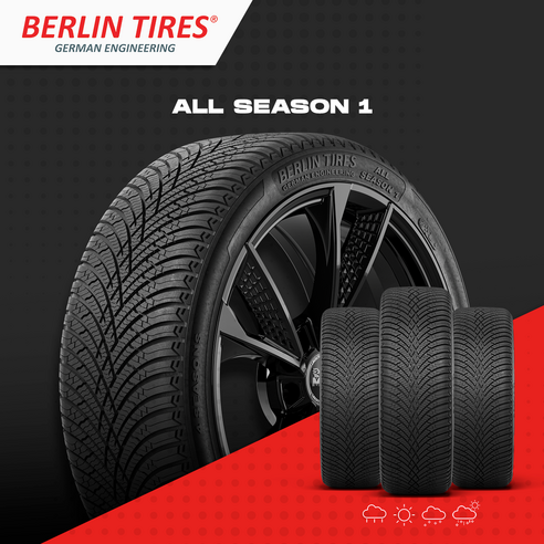 베를린타이어 올시즌1 BERLINTIRES ALLSEASON1 235-60-18 107H 울웨더타이어, 장착 미포함, 1개