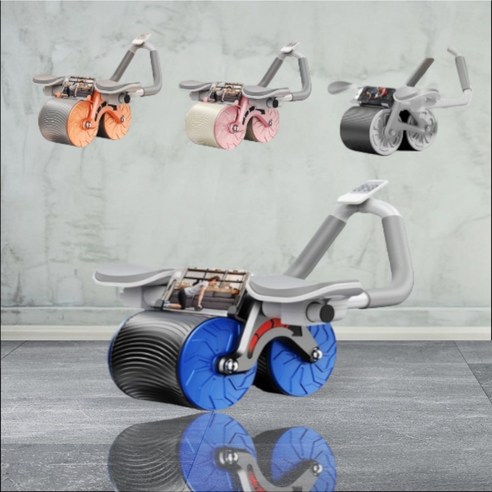 제이엠브로 ab슬라이드 복근운동기구 롤아웃 백익스텐션 뱃살 허리 ab휠, 럭셔리그레이