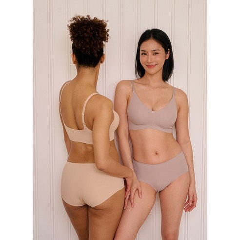 러브미모스트 에어슬릭 가슴휴가 딥라인 심리스 브라 ~6XL