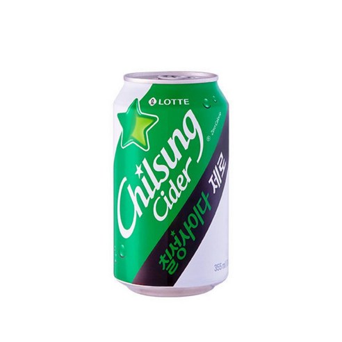 제트스카이 롯데칠성음료 칠성사이다 제로, 335ml, 24개