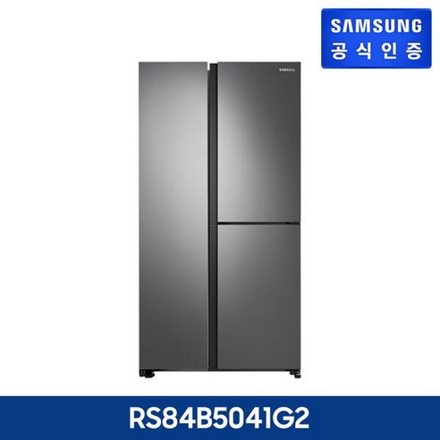 삼성 냉장고 푸드쇼케이스 [RS84B5041G2], 메탈실버