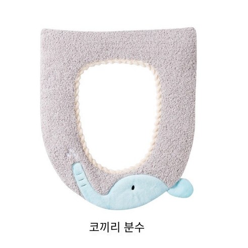 화장실 매트 사계절 유니버설 귀여운 홈 쿠션 인터넷 화장실 와셔 두꺼운 화장실 커버 화장실 링 쿠션, XiaoShiJia-샤오Xiang스프레이물
