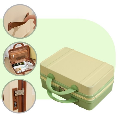 레트로 매력을 지닌 다목적 여행용 여행가방