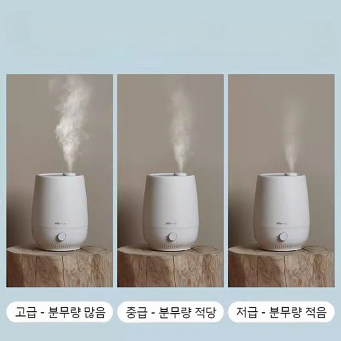 조용하고 촉촉한 겨울밤, MD홍 가습기와 함께