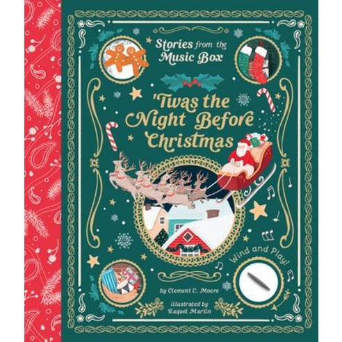 ''twas the Night Before Christmas (Stories from the Music Box) Hardcover, Magic Cat, English, 9781419754906