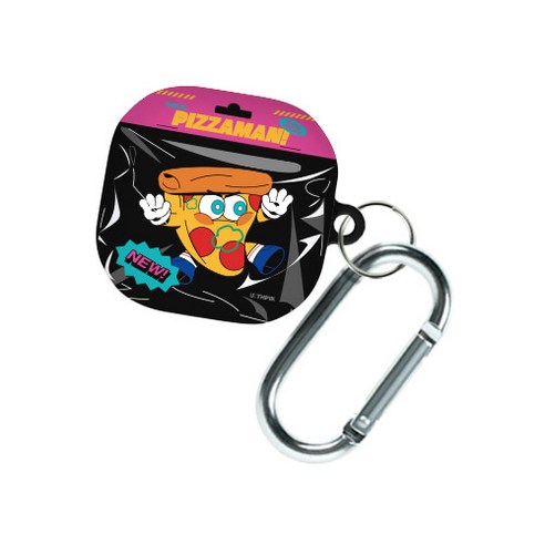 패스트듀드 버즈 전사 하드 케이스, 피자맨, 버즈2&라이브&프로&프로2