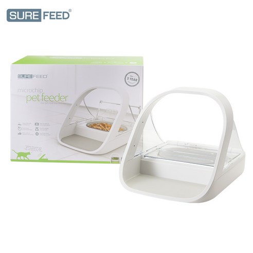 슈어피드 자동급식기 반려동물 RFID SUREFEED Pet Feeder 고양이, 칩 공급기, 1개