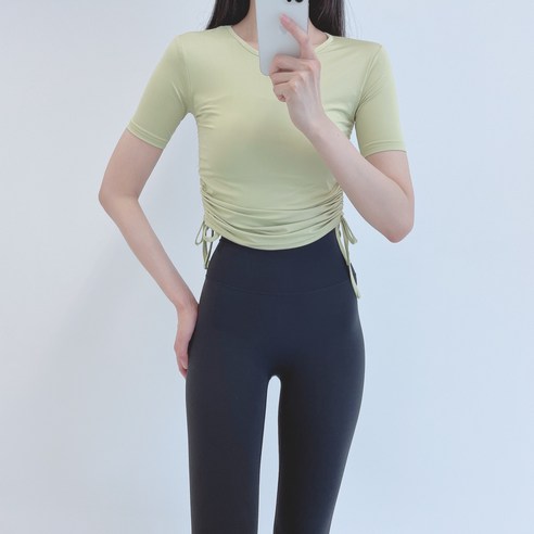 로라벨 뮬리 필라테스복 요가복 커버업 운동복