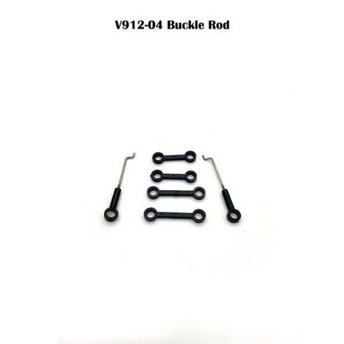 Wltoys V912 RC 헬리콥터 액세서리 블레이드 기어 브러시리스 모터 플라이바 로드 로터 헤드 캐노피 ESC 보드 서보 부품용, CHINA, Buckle Rod