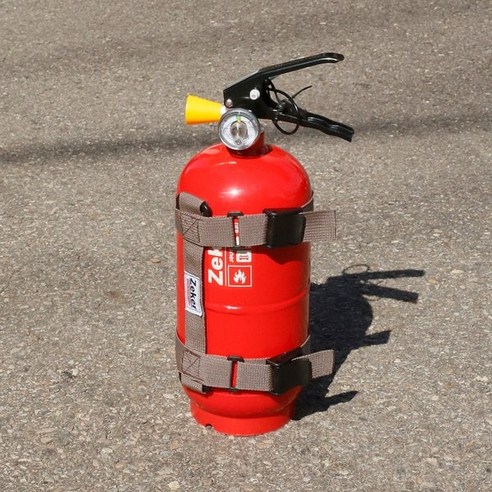 제커 차량용 소화기 1.5kg 전용 고정 스트랩 거치대, 소화기 1.5KG 스트랩