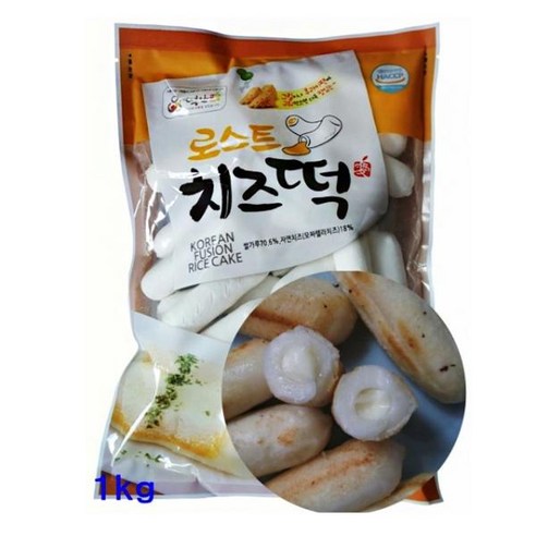 떡안애 로스트 치즈떡1kg 1개