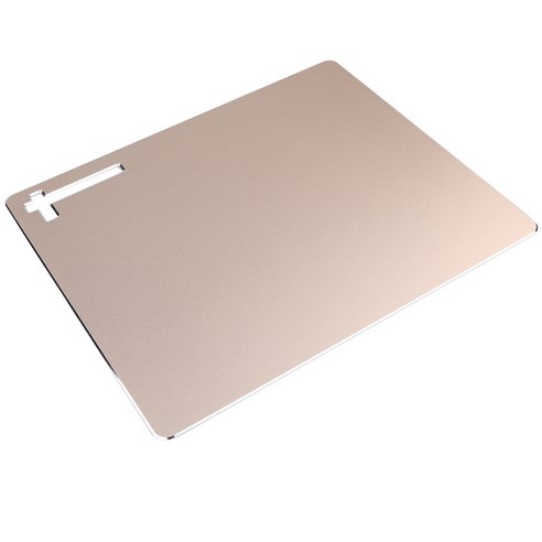 알루미늄 합금 Mousepad 사무실 게임 금속 부드러운 마우스 손목 패드 골드