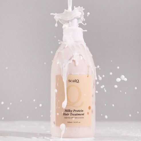 [스칼큐]우유 단백질 손상모 케어 헤어 트리트먼트 500ml, 트리트먼트 본품 2개(5%추가할인)