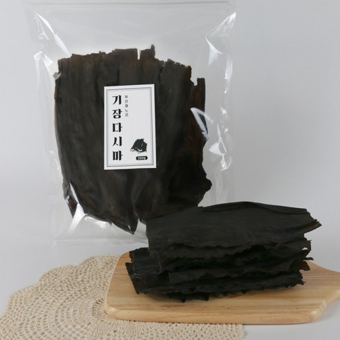 부산며느리 기장 다시마 국물용 육수용 자른 건다시마, 200g, 1개