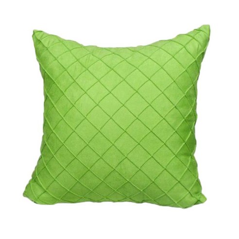 현대 던지기 베개는 장식적인 짜임새 정연한 악센트 방석 덮개를 덮습니다, Green-60x60cm, {"수건소재":"폴리 에스터"}
