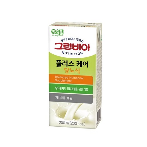 플러스케어 당뇨식 200mlx24팩, 없음, 24개, 0.2l