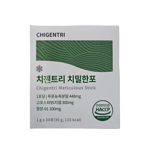 치젠트리 치밀한포 푸룬농축 프로바이오틱스