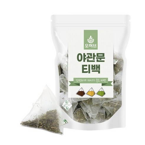 야관문차 야관문 비수리 삼각티백차 100개, 1개, 단품