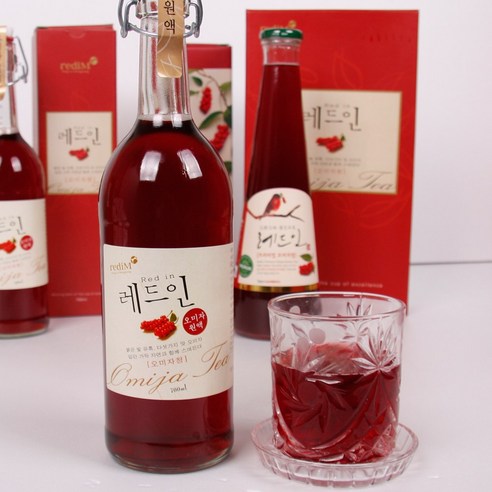 초록사랑 문경오미자원액 프리미엄 오미자청, 700ml, 1개