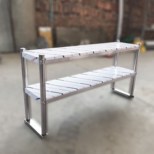 주방 공간 효율을 극대화하는 업소용 상부 선반