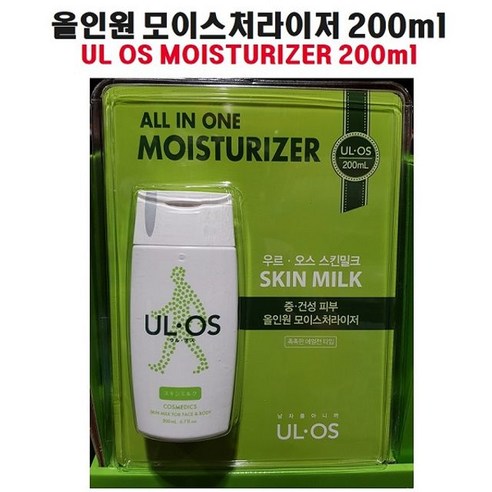 우르오스 올인원 스킨로션 스킨밀크 200ml, 1개