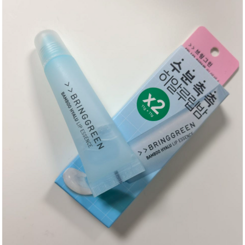 [본사 정품 한정] 브링그린 대나무 히알루 립 에센스 11g 2개 더블 기획 BAMBOO HYALU LIP ESSENCE 촉촉립 관리 - 센터피스 | 쿠팡