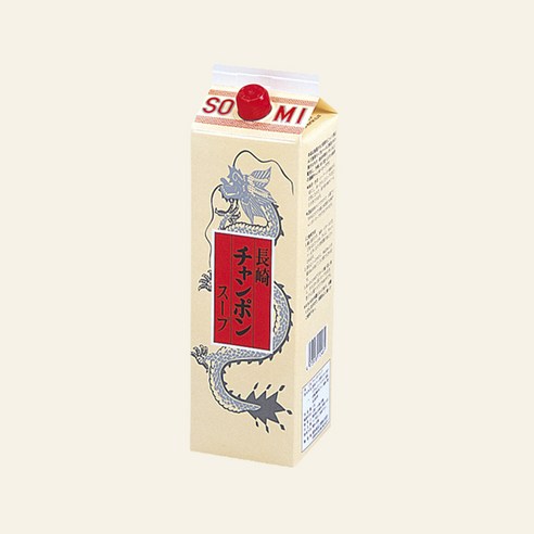 나가사끼 짬뽕 소스 - 일본 소미 나가사키 백짬뽕 라멘스프, 1개, 1.8L