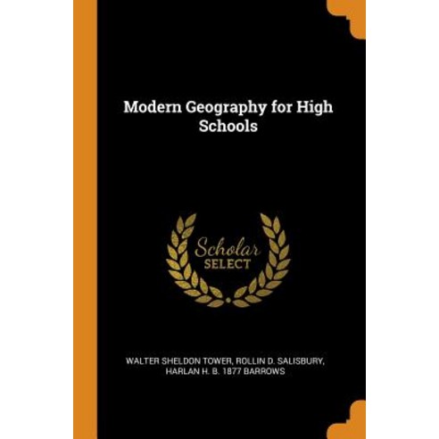 (영문도서) Modern Geography for High Schools Paperback, Franklin Classics, English, 9780342882977